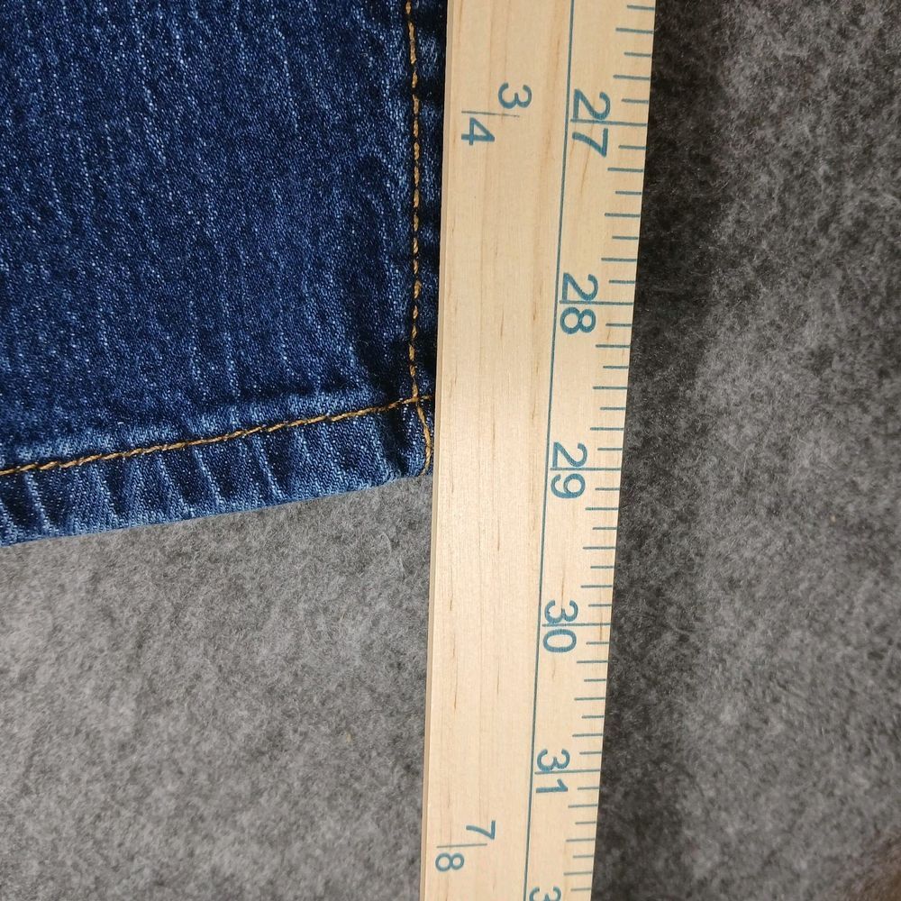 Levi's Denim Jeans 505 Men's‎ Straight Leg Blue Size W40 L32 - Picture 4 of 7